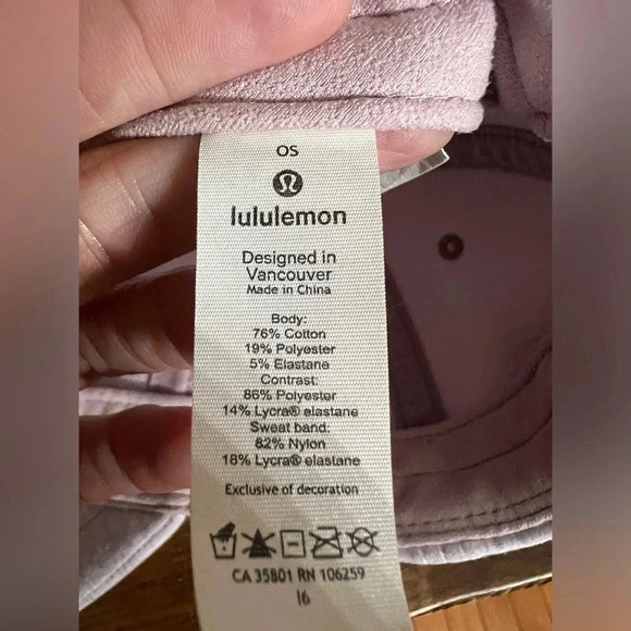 Lululemon Baller Hat Heathered Core in Lavender.  OS - Picture 7 of 7
